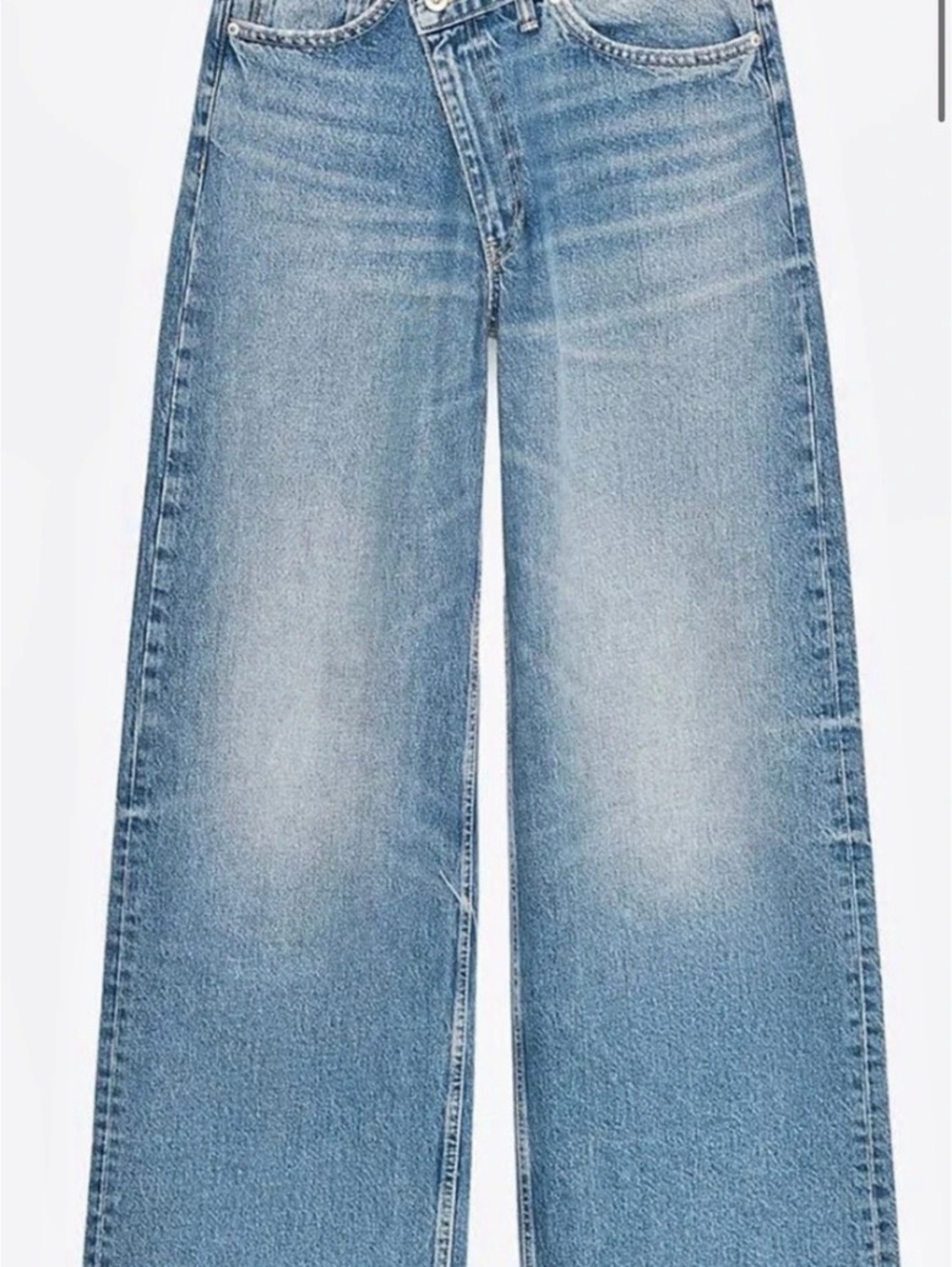 Zara used cross waist jeans. Size 2.